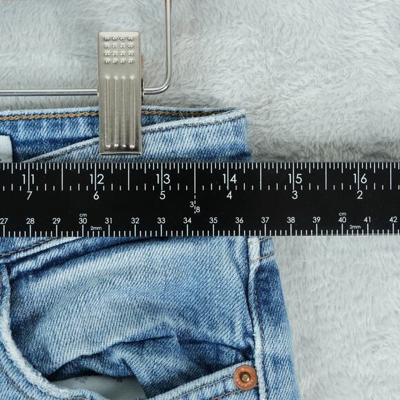 Lucky Brand Jeans Womens 0/25 Blue Distressed Denim Sienna Slim Boyfriend - Picture 5 of 12